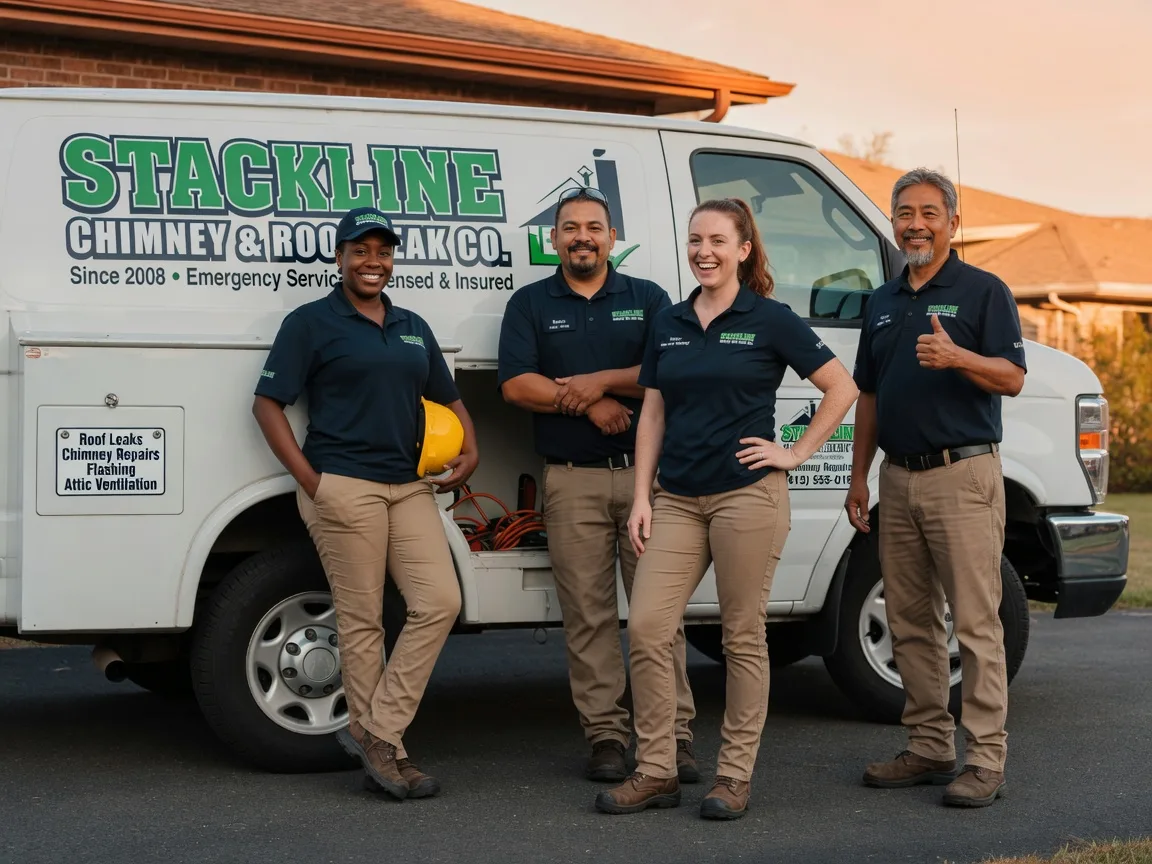 Chimney flashing repair company in Montgomeryville, PA